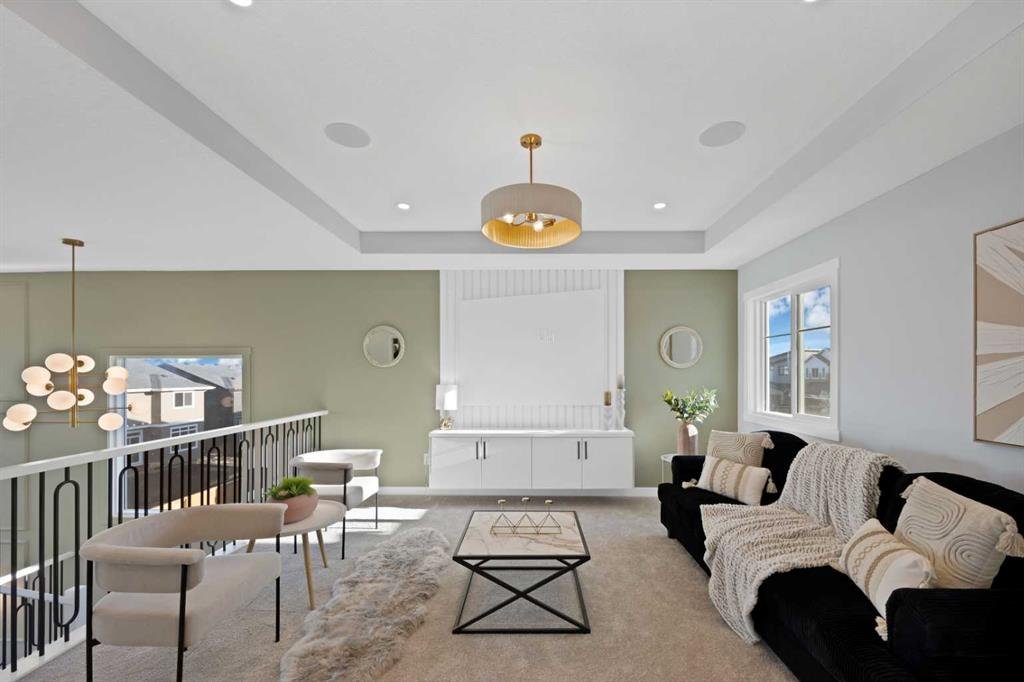 Upstairs lounge staging